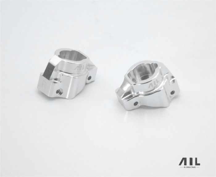 All Racing Traxxas TRX4 Aluminium Caster Blocks (2) - Silver