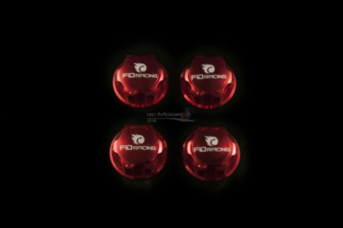 FID Racing Wheel Nuts - Red