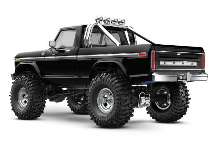 TRX-4M Ford 1979 F-150 High Trail Edition 1:18 4WD Electric Trail Crawler, Black