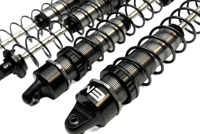MadMax Alloy 5mm Front & Rear Shock Absorber for HPI 1/8 Savage (4 Pcs)