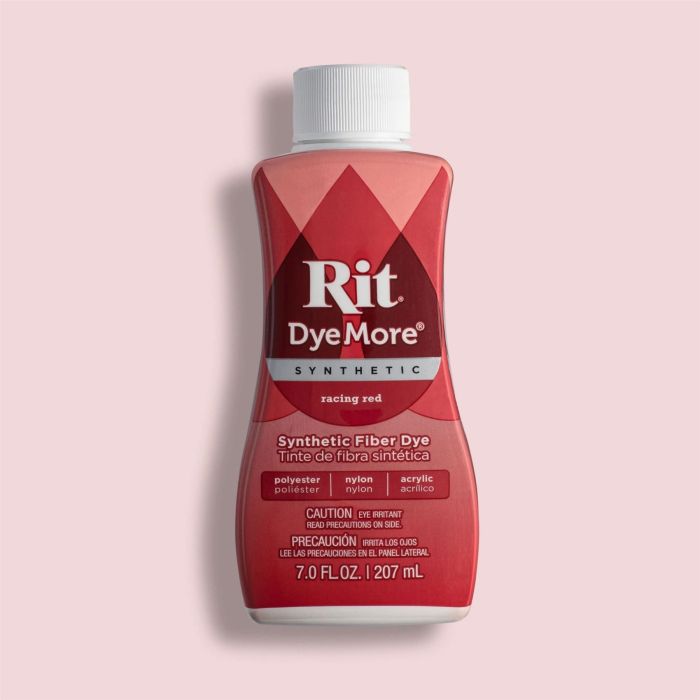Rit DyeMore Liquid Racing Red Synthetic Fiber Dye