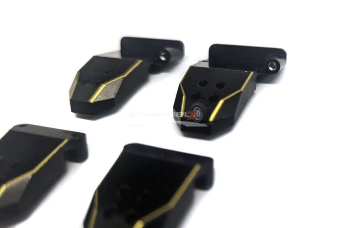 HDT Aluminum Shock Mounts Front & Rear for TRX4M