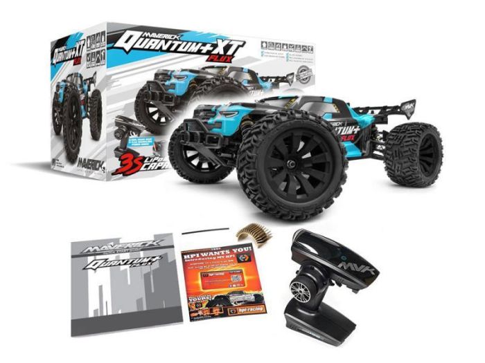 Maverick Quantum+ XT Flux 3S 1/10 4WD Stadium Truck - Blue