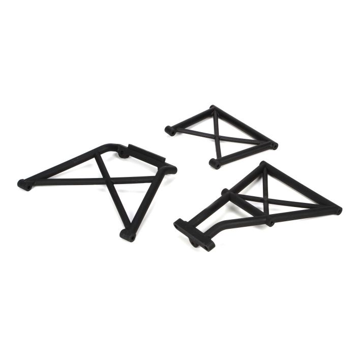 Losi Rear Bumper Brace Set (3): for 5IVE-T