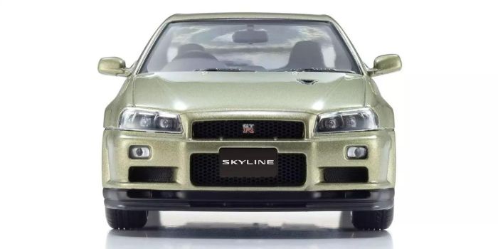 Kyosho 1:43 Nissan Skyline R34 GT-R V-Spec II Nür Millenium Jade