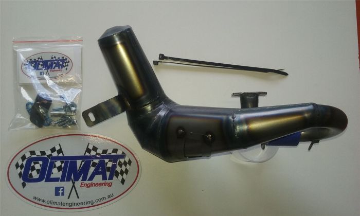 Olimat DBXL Silenced Exhaust Pipe
