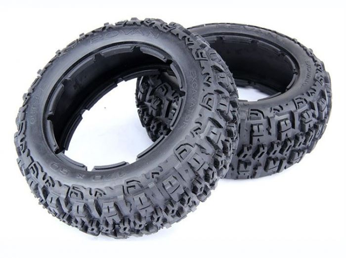 Rovan Excavator Buggy Tyres Front Pair