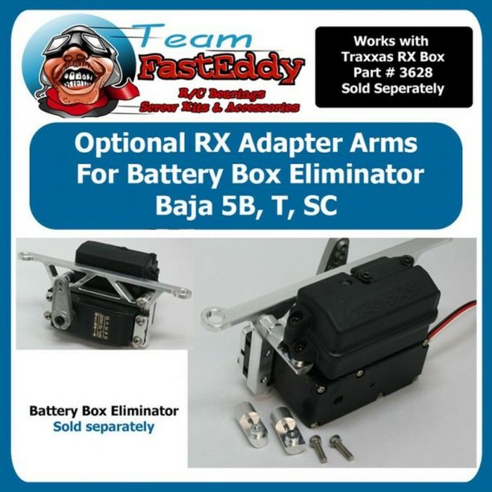 Team Fast Eddy Batery Box Eliminator RX Adapter TFE362 TR801