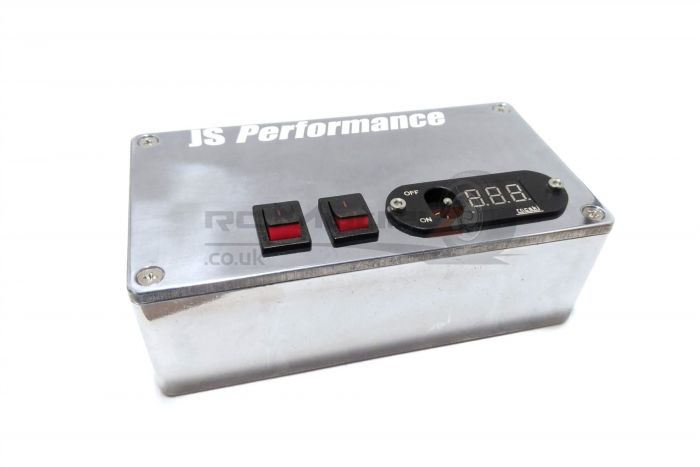 JS Performance 5ive-T Alloy Battery Box Silver