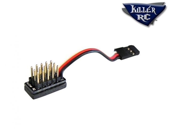 Killer-RC 5-Way Micro Splitter - Short Wire (2")
