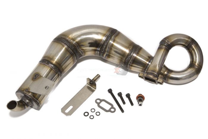 QL Racing - Stainless Steel Silenced Exhaust Pipe
