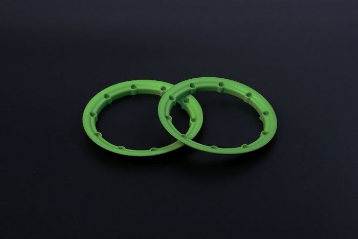 Rovan Outer beadlocks - Green (2pc)