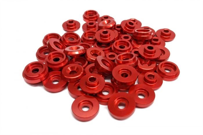 ATOP RC Body Washers - Red