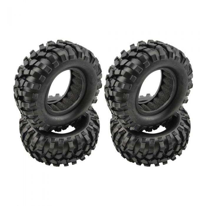 RC Crawler Tyres with Foams for 1.9" Wheels (95x38mm)