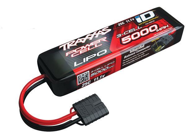 Traxxas ID 5000mah 11.1v 3-Cell 25C Lipo Battery