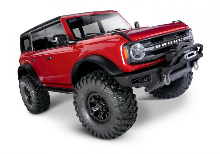 TRX-4 2021 Ford Bronco 1:10 4X4 Electric Scale & Trail Crawler, Red