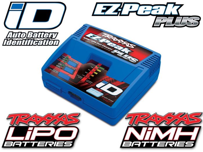 Traxxas EZ-Peak Plus 4Amp, NiMh/LiPo Fast Charger with ID Connector