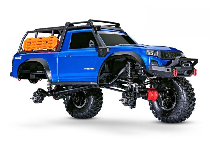 TRX-4 Sport High Trail Edition 1:10 4WD Electric Trail Crawler, Metallic Blue