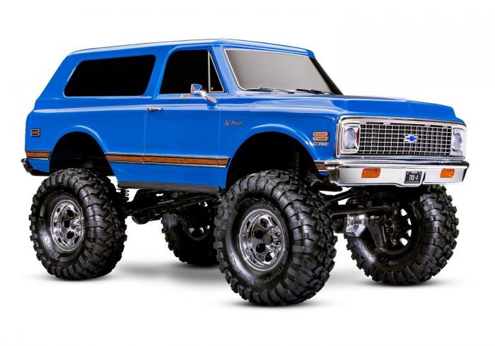 TRX-4 1972 Chevrolet K5 Blazer High Trail Edition 1:10 4WD Electric Trail Crawler, Blue