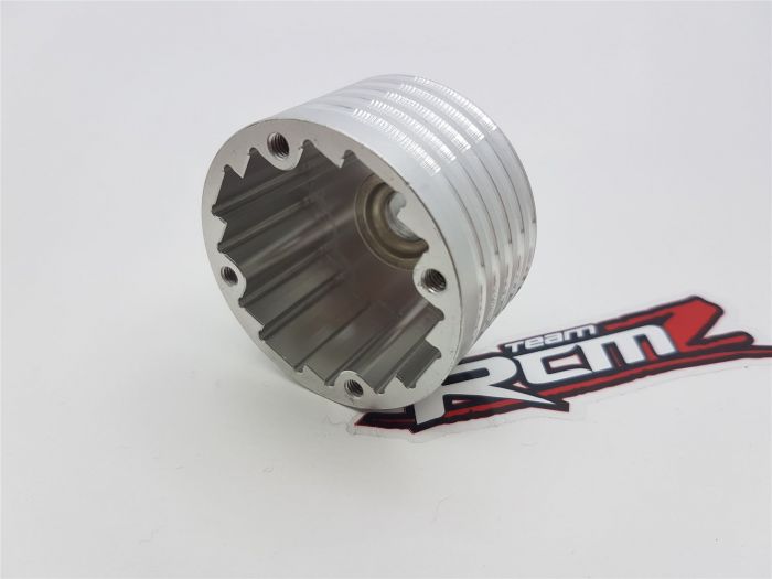 Atop RC Alloy One-Piece Center Diff Housing - Silver