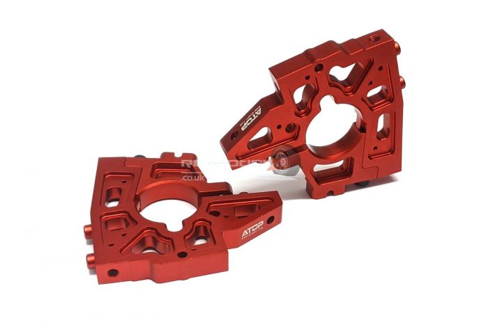 Atop RC DBXL-E 2.0 Front Diff Bracket - Red