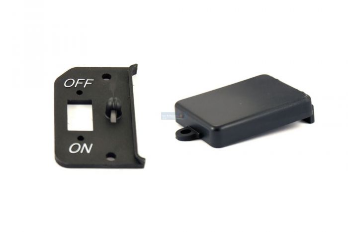 KM X2 Receiver Box Lid & Switch Cover - Black
