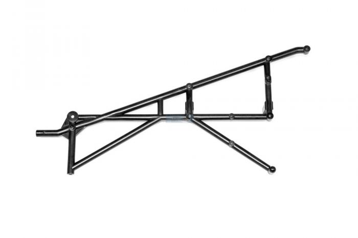 KM X2 Left-Hand Side, Rear Cage Section - Black