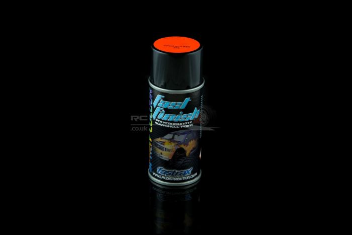 Fastrax Fast Finish Cosmic Glo Red Spray Paint 150Ml