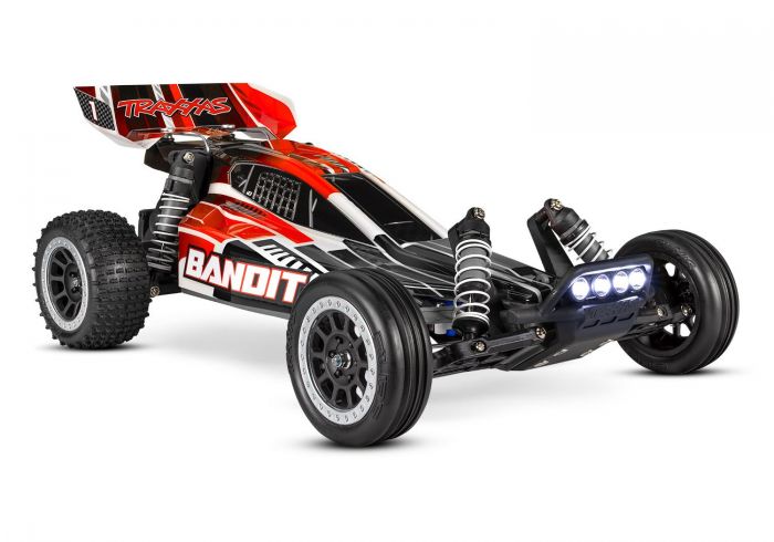 Traxxas Red/Black Bandit 1:10 2WD Electric Off-Road Buggy (Radio, Electrics & Charger Inc)