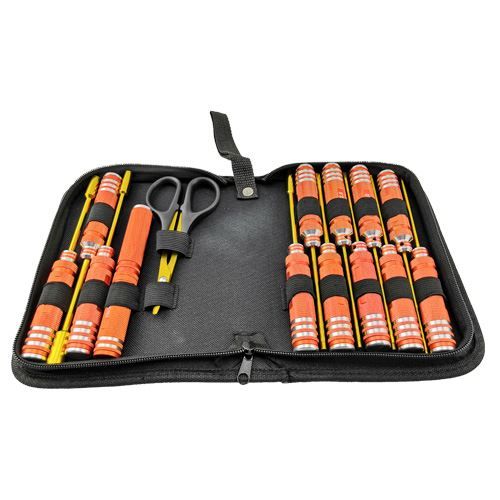 HDT 14pc Tool Bag Set Orange