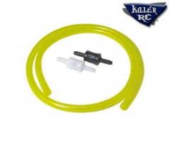 KillerRC Fuel Tubing & Disconnect Kit - Yellow