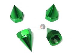 Green Spiked Wheel Nuts For KM Buggy and Baja