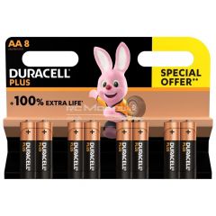 Duracell Plus AA 1.5v Power Battery Pack Alkaline LR6 MN1500