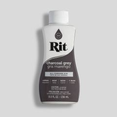 Rit Dye Liquid Dye Charcoal Grey